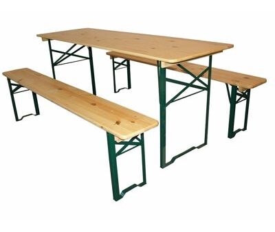 Stůl a lavice - pivní sezení