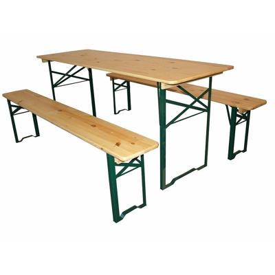 Stůl a lavice - pivní sezení